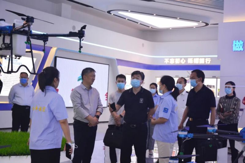 【beat365科技】安阳市政府副市长宋伟一行莅临安阳beat365调研指导